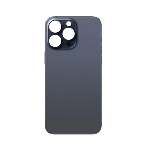 Tapa Trasera Iphone 15 Pro Max Titanio Negro