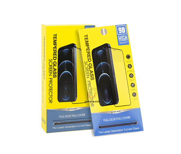 Vidrio templado iPhone 14 9D (Caja x10 unidades)