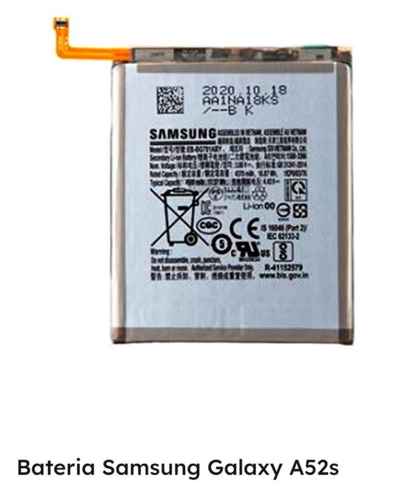 Bateria Samsung A52S AAA
