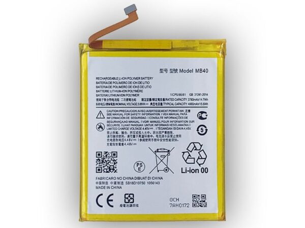 Bateria Motorola EDGE 20 AAA MB40