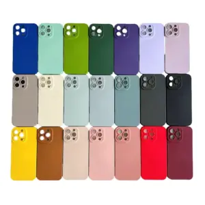 Funda Silicona Iphone 14 Verde