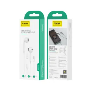 Auriculares FONENG EP400 3.5MM BLANCO