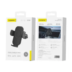 Soporte auto FONENG CP101 ventilacion C/ carga inalambrica