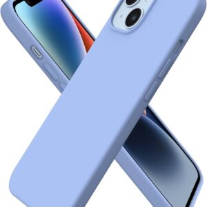 Funda Silicona Iphone 14 Azul Cielo