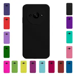 Funda Silicona Candy Xiaomi Redmi A3 Celeste