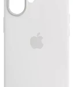 Funda Silicona Candy iPhone 16 Blanca (sin logo)