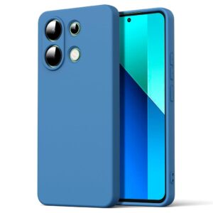 Funda Silicona Xiaomi Redmi Note 13 Pro 4G Azul Cielo