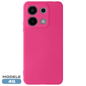 Funda Silicona Xiaomi Redmi Note 13 Pro 4G Fuscia
