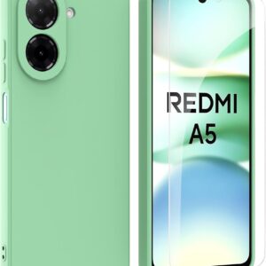 Funda Silicona Xiaomi Redmi A5 Verde Agua