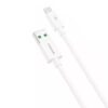 Cable FONENG X67 5A Micro USB Blanco 1mt