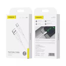 Cable FONENG X81 Tipo C 2.1A 1mtr BLANCO
